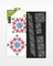 AccuQuilt GO! Carpenter’s Wheel Die 18" Finished – Block on Board Quilting Die, 5-Color Quilt Block